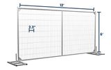 6’ x 12’ Welded Wire Temporary Fence Panel | Versa