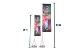 Custom Giant Advertising Flag Kit