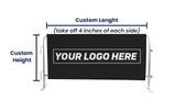 Logo Printed Barricade Cover | Vinyl 80%