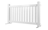 White Vinyl Fence