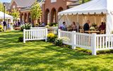 White Vinyl Fence