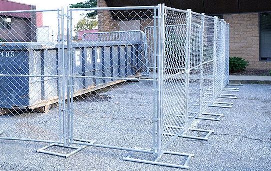 Modular Chain-Link Fence Panels
