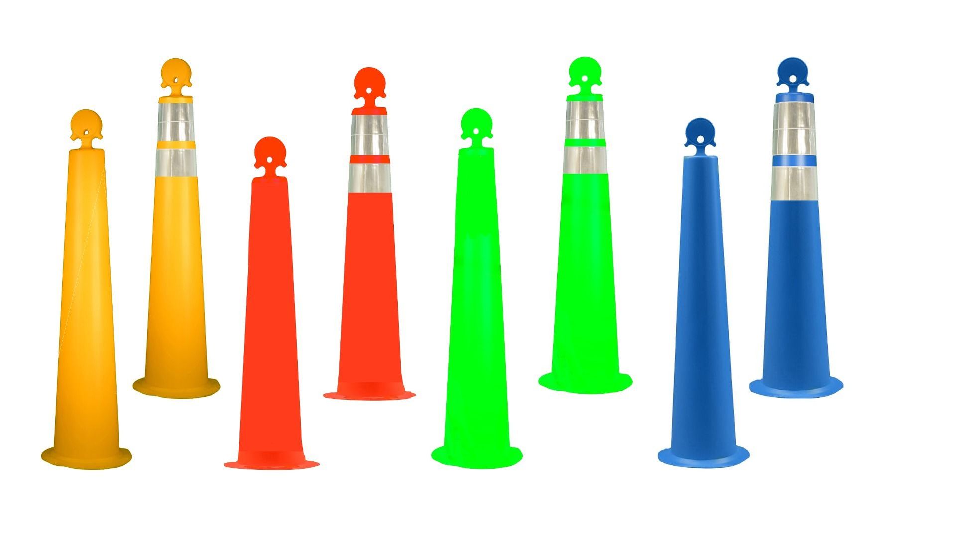 Channelizer Cone with Weighted Base - Full Pallet Bundle  (168 Units) 