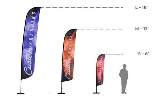 Custom Feather Flags | Multiple Sizes