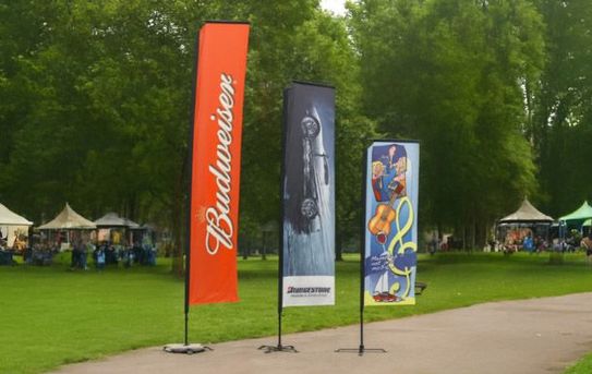 Custom Rectangular Flags | Multiple Sizes