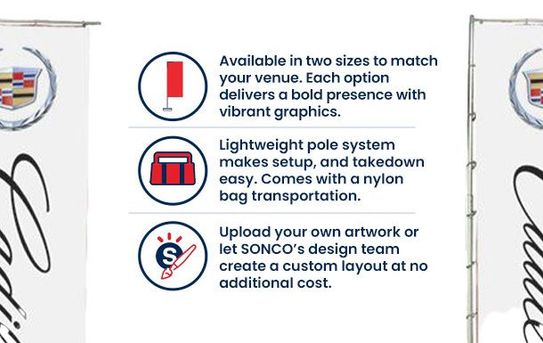 Custom Giant Advertising Flag Kit