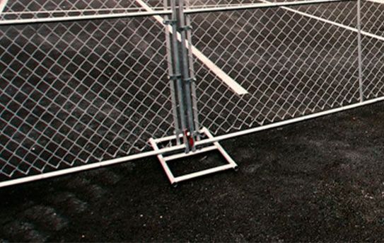 Metal Stand for Temporary Fences