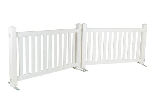 White Vinyl Fence