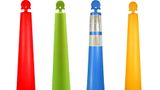 Channelizer Cone with Weighted Base - Full Pallet Bundle  (168 Units) 