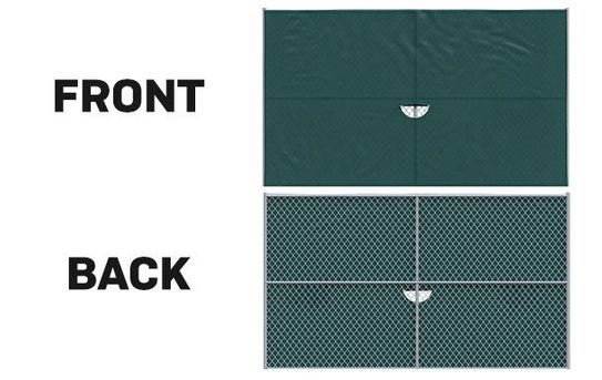 Block 85 Privacy Screen | Half-Moon Wind Vents