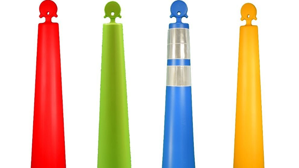 Channelizer Cone with Weighted Base - Full Pallet Bundle  (168 Units) 