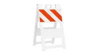 Type I Plastic Barricade | Fillable