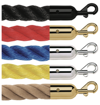 Twisted Outdoor Polypropylene Rope with Slide Snap Ends – 1.5 in Dia.