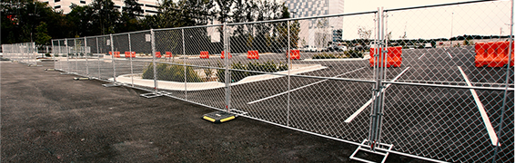 Long-Lasting Temp Fences