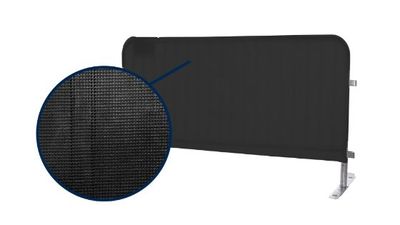 Plain Barricade Cover | Custom Fit | Vinyl 80%