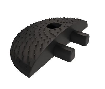 End Caps for Rubber Speed Bump